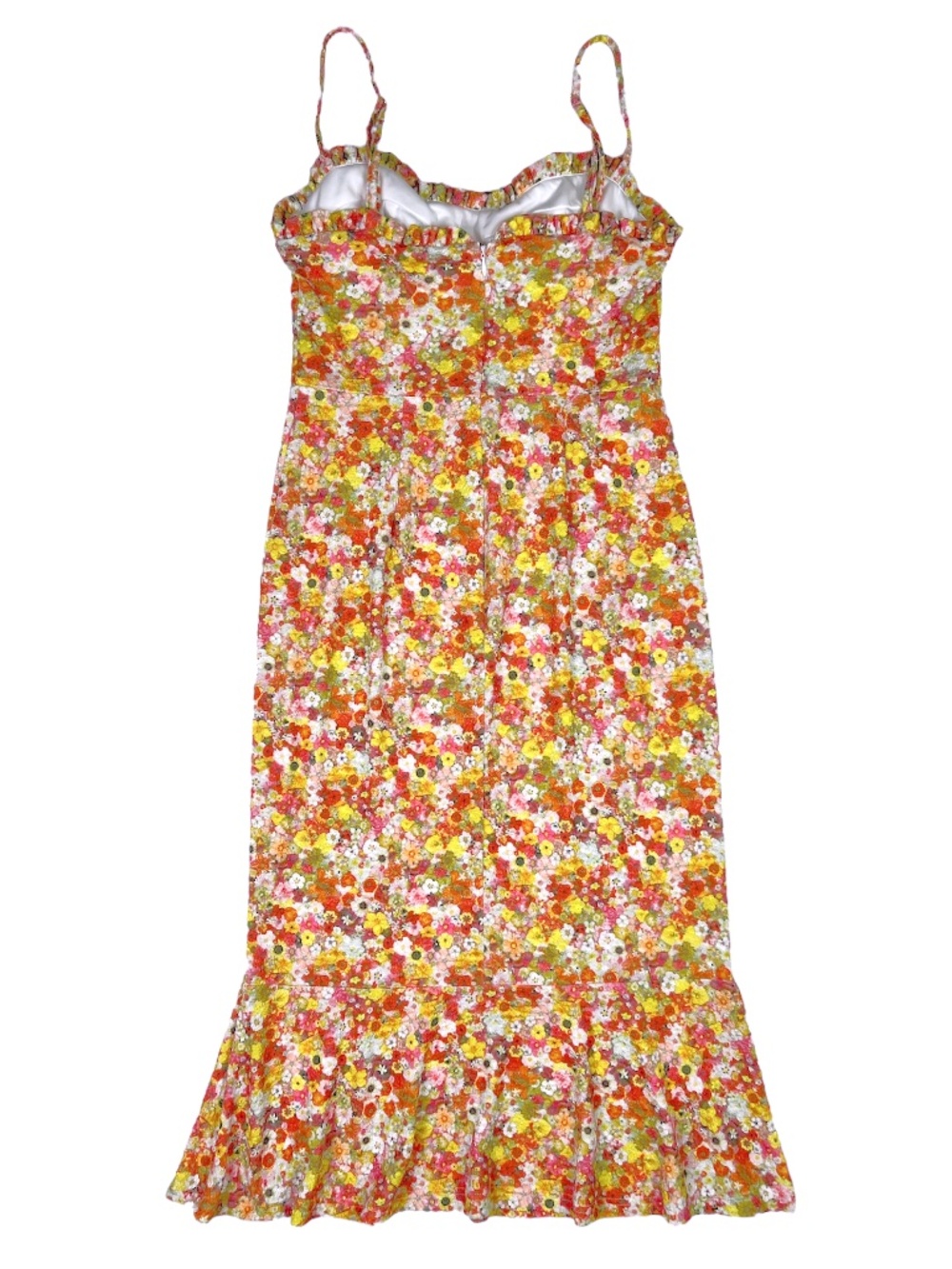 Anthropologie Hutch Selene Bustier Floral Midi Dress Size Small - Picture 9 of 13
